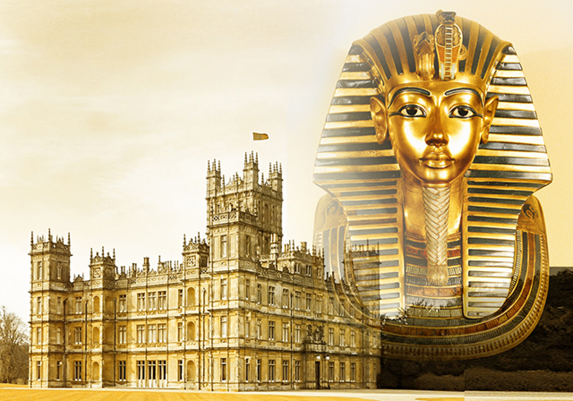 Explore  Downton & Tutankhamun - two extraordinary global media events